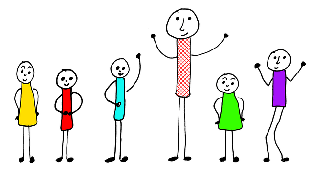 Kinder und Erwachsener