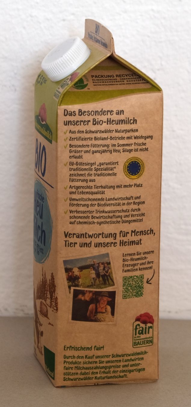 reale Milcht&uuml;te